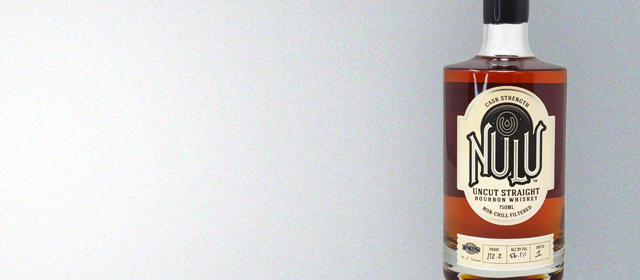 NULU Cask Strength Uncut Straight Bourbon