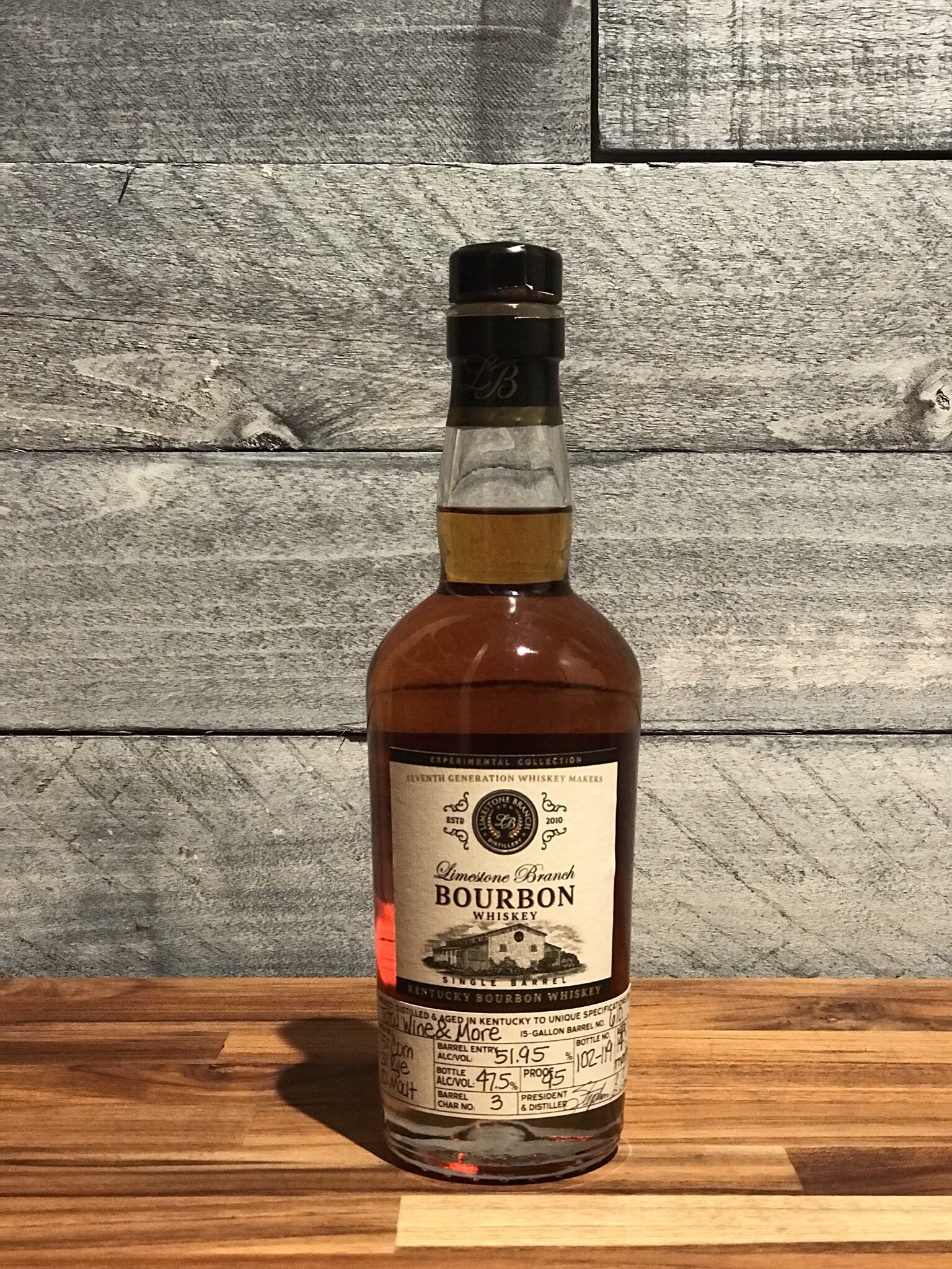 Limestone Branch Single Barrel Bourbon