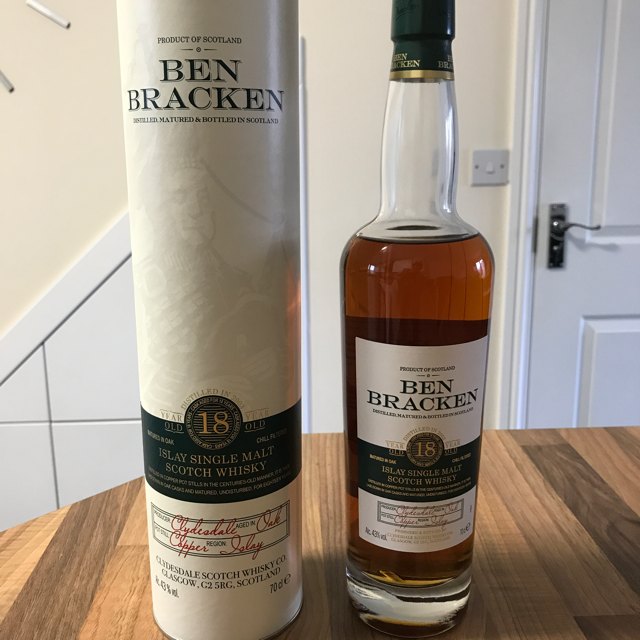 Ben Bracken 18 Year Islay Single Malt