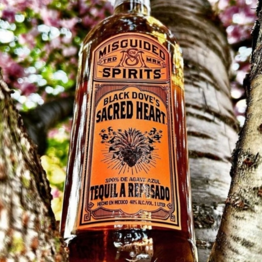 Misguided Spirits Black Dove's Sacred Heart Tequila Reposado