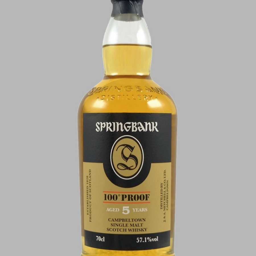 Springbank 5 Year 100 Proof