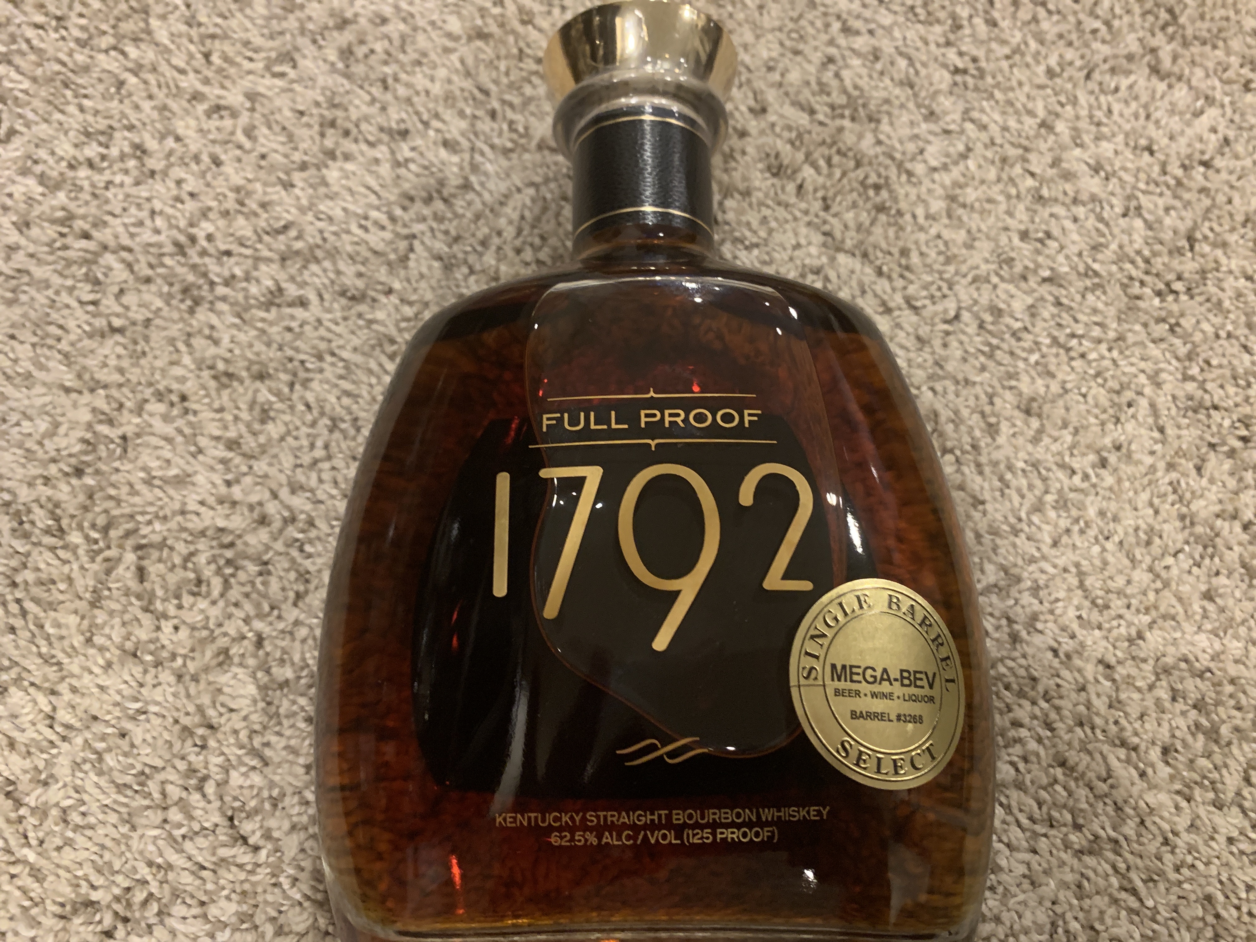 1792 Full Proof Store Pick Mega-Bev Barrel # 3268