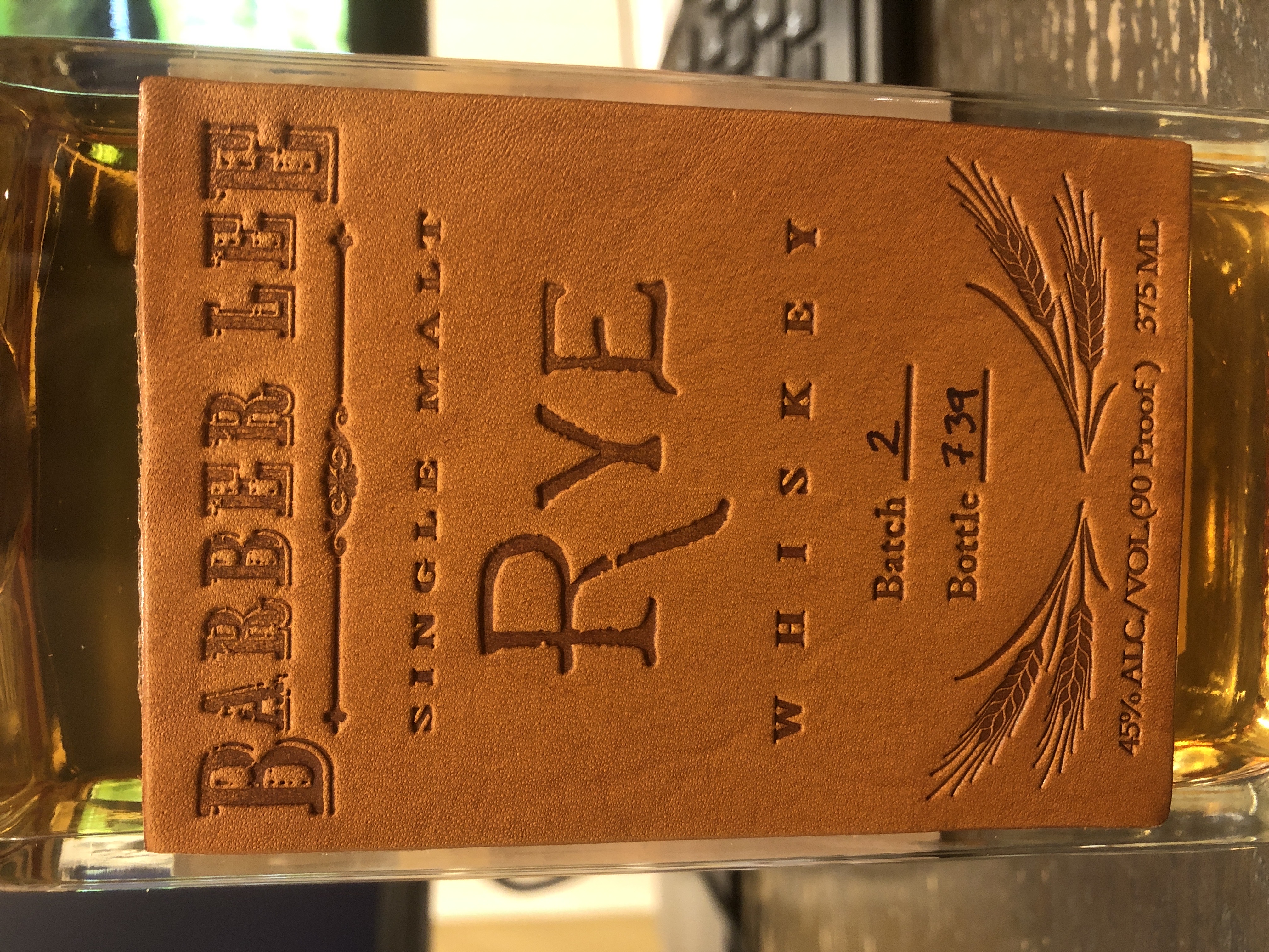 Barber Lee Rye