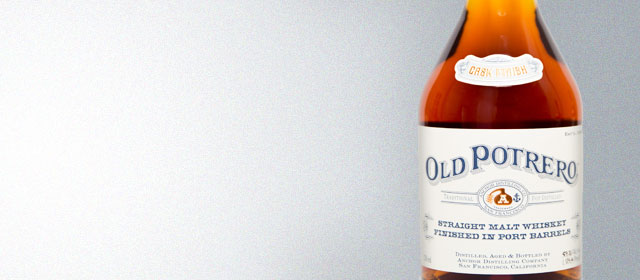 Old Potrero Straight Malt Whiskey finished in Port Barrels