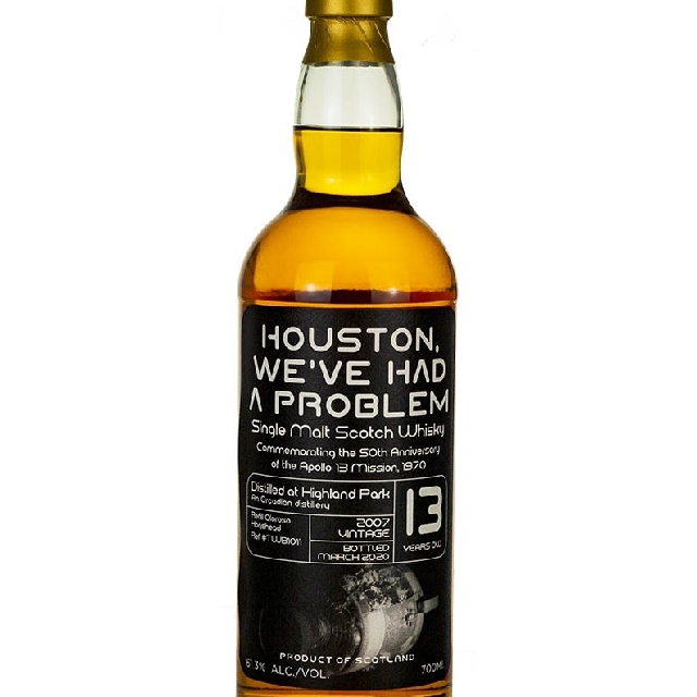 Highland Park 13yo, "Houston We've had a Problem", bottled by The Whisky Barrel