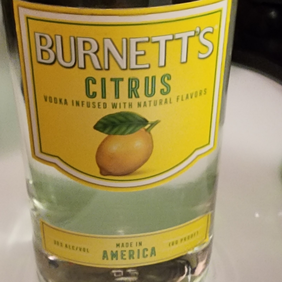 Burnett's Citrus Vodka