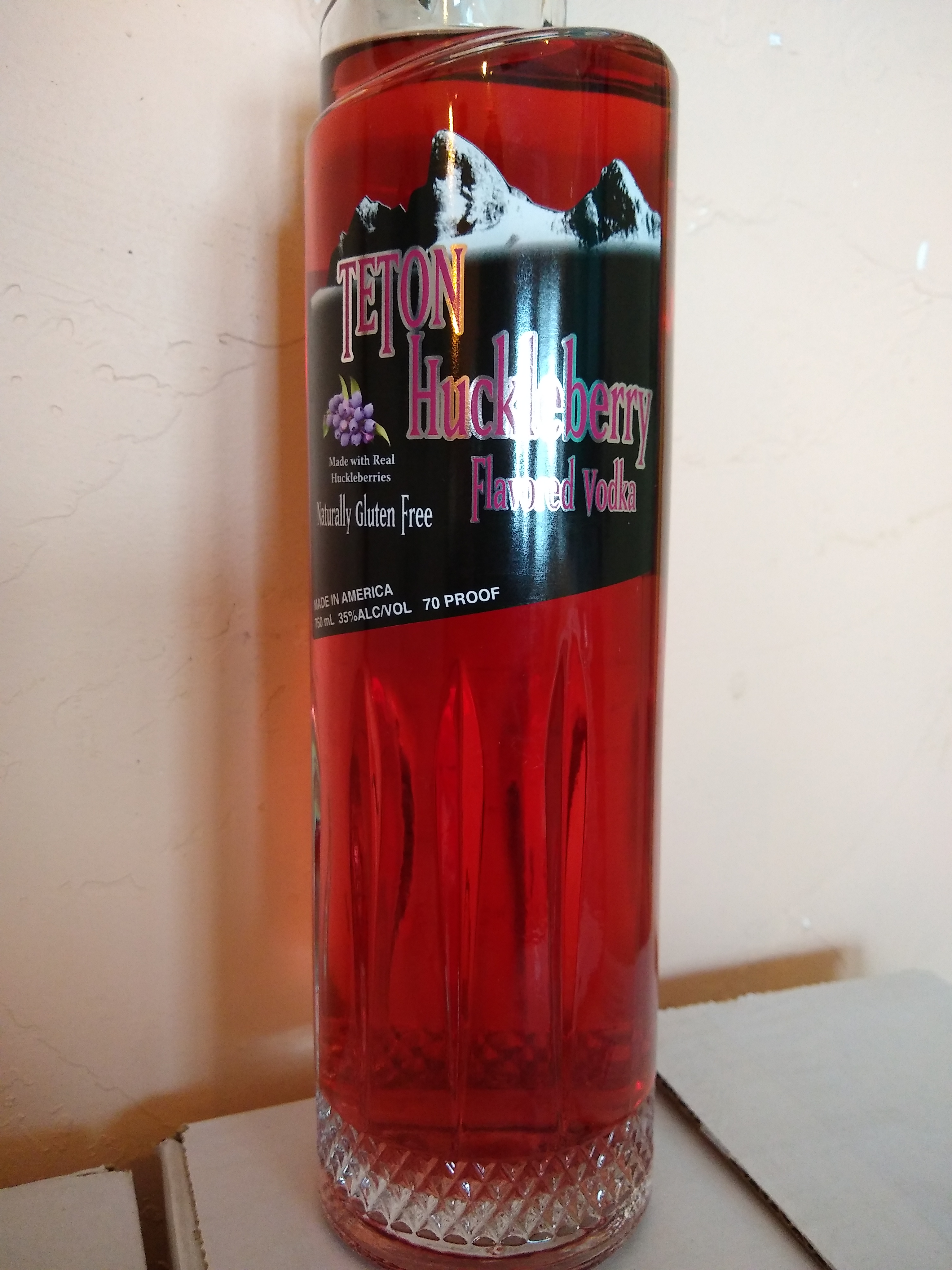 Grand Teton Huckleberry Vodka