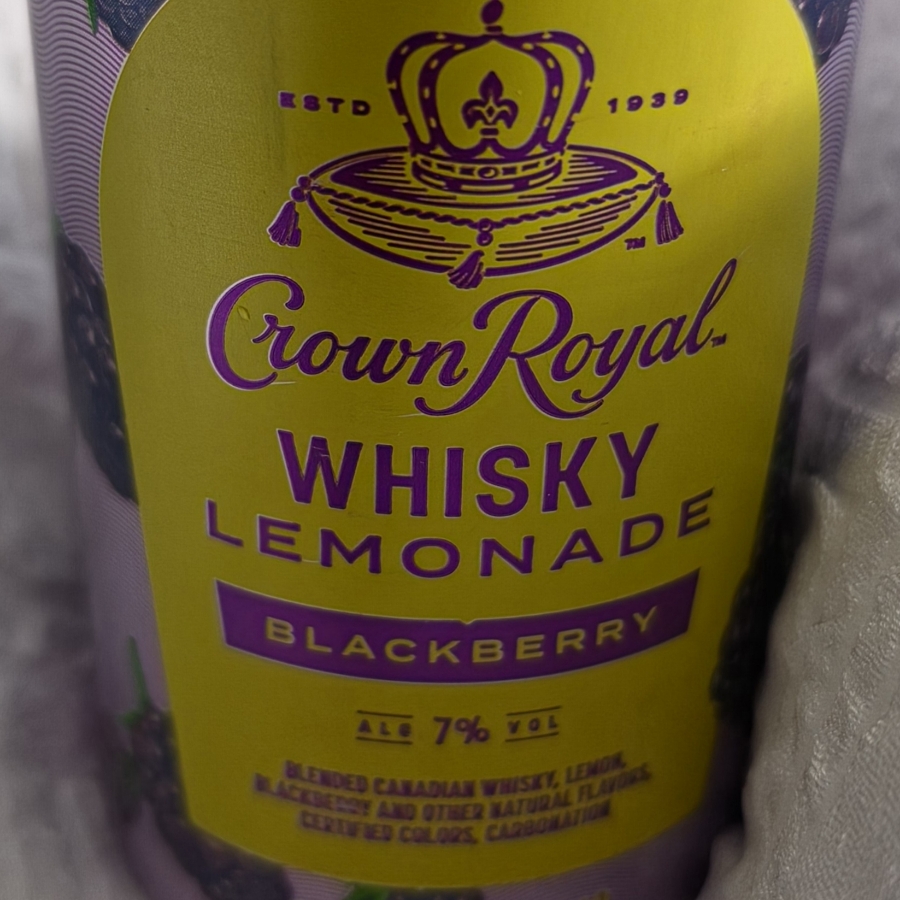Crown Royal Whiskey Lemonade Blackberry