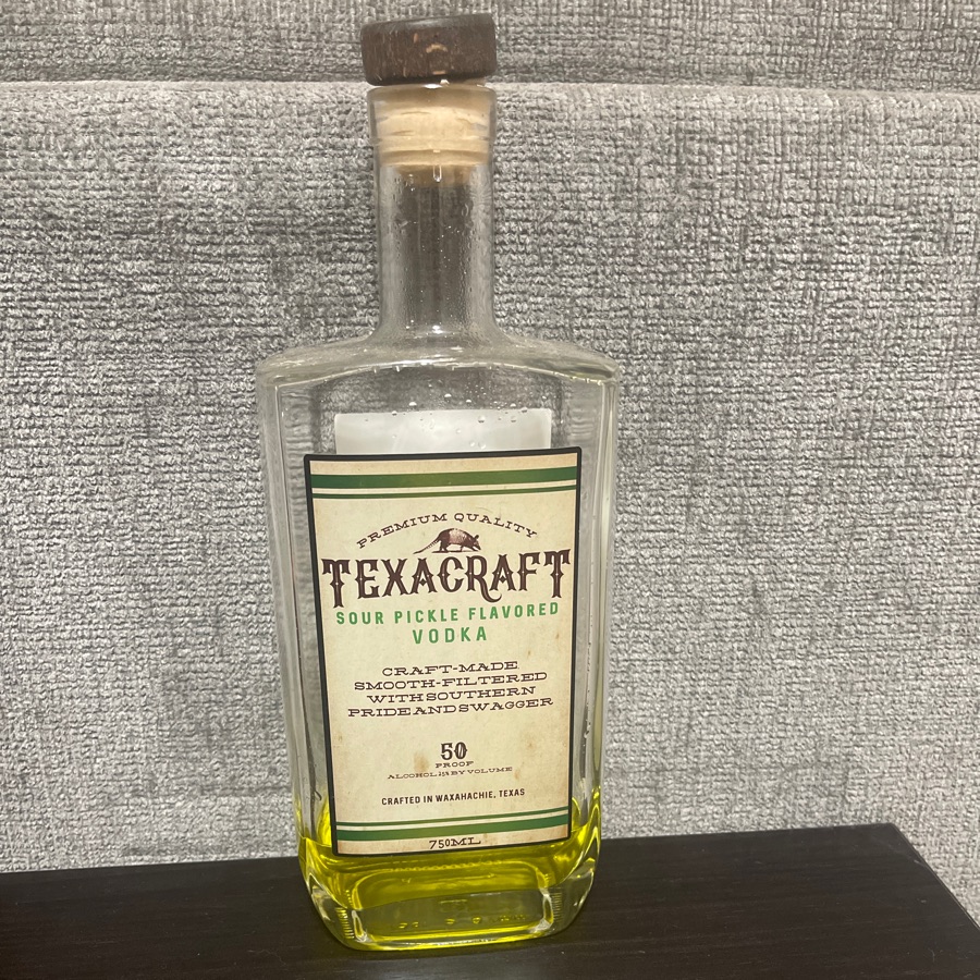Texacraft Sour Pickle Vodka