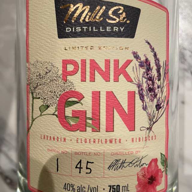 Mill Street Pink Gin