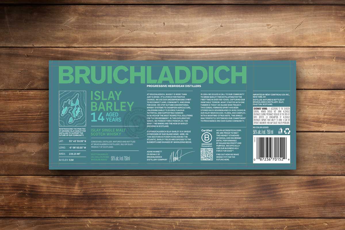 Bruichladdich 14 Year Islay Barley