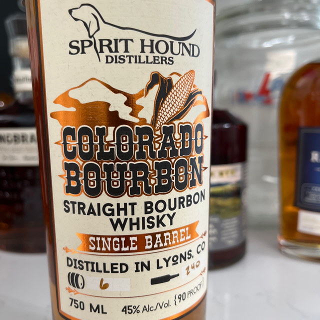 Sprit Hound Colorado Bourbon