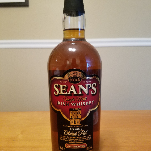 Sean's Single Malt Irish Whiskey