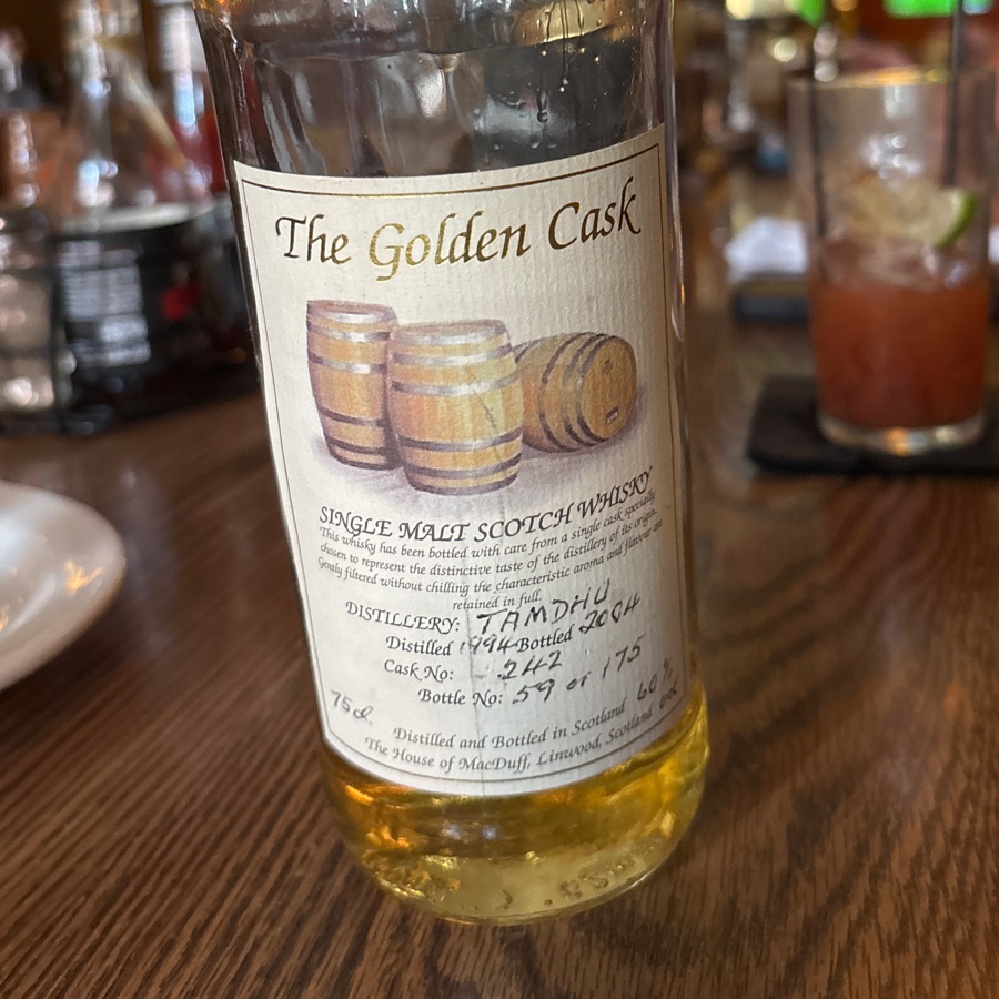 The Golden Cask - Tamdhu 1994