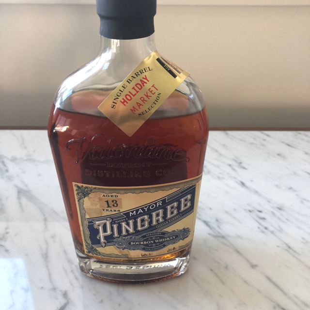 Mayor Pingree 13 Year Single Barrel Blue Label Bourbon (Holiday Market)