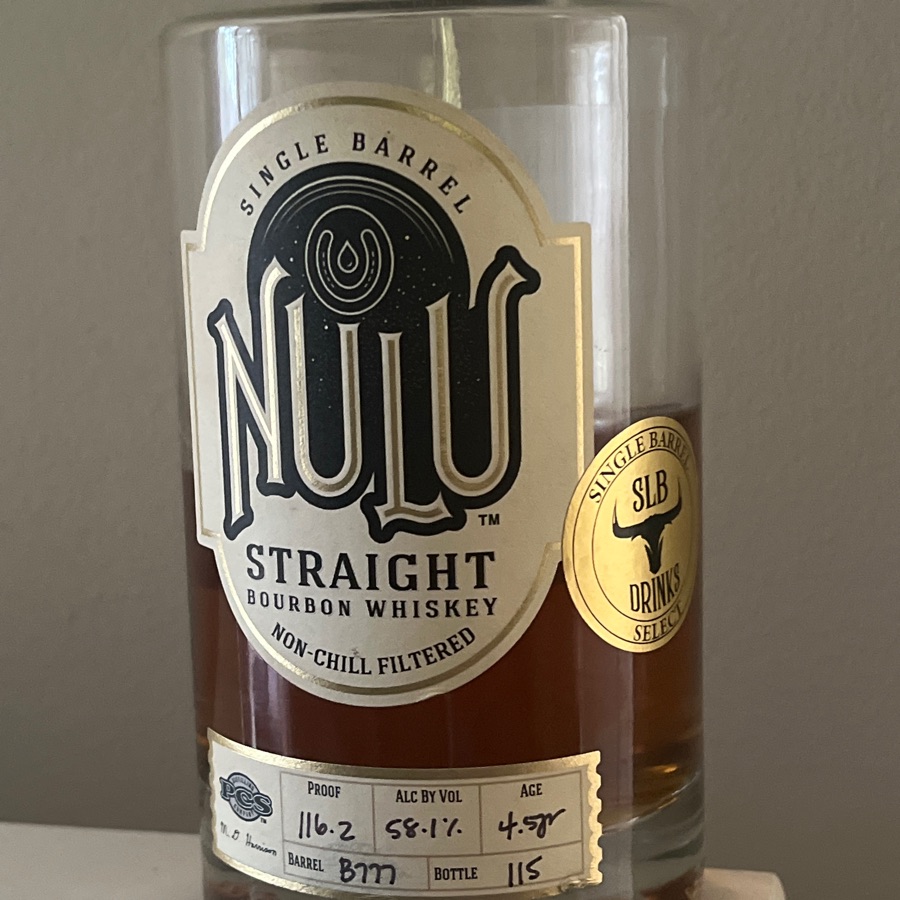 Nulu Single Barrel (SLB Drinks Barrel Pick)