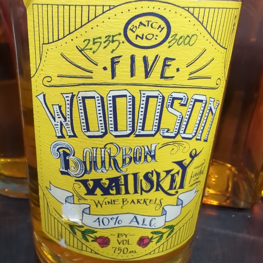 Woodson Bourbon Whiskey - Maize Label (Batch 5)