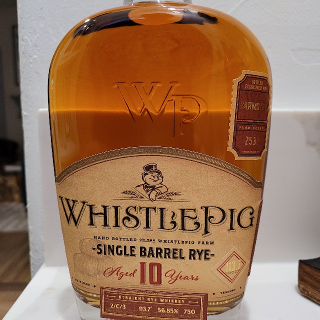 Whistlepig 10 Year Farmstay Barrel 2532