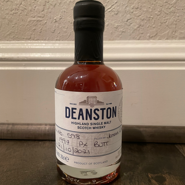 Deanston 1997 PX Butt (Cask 598)