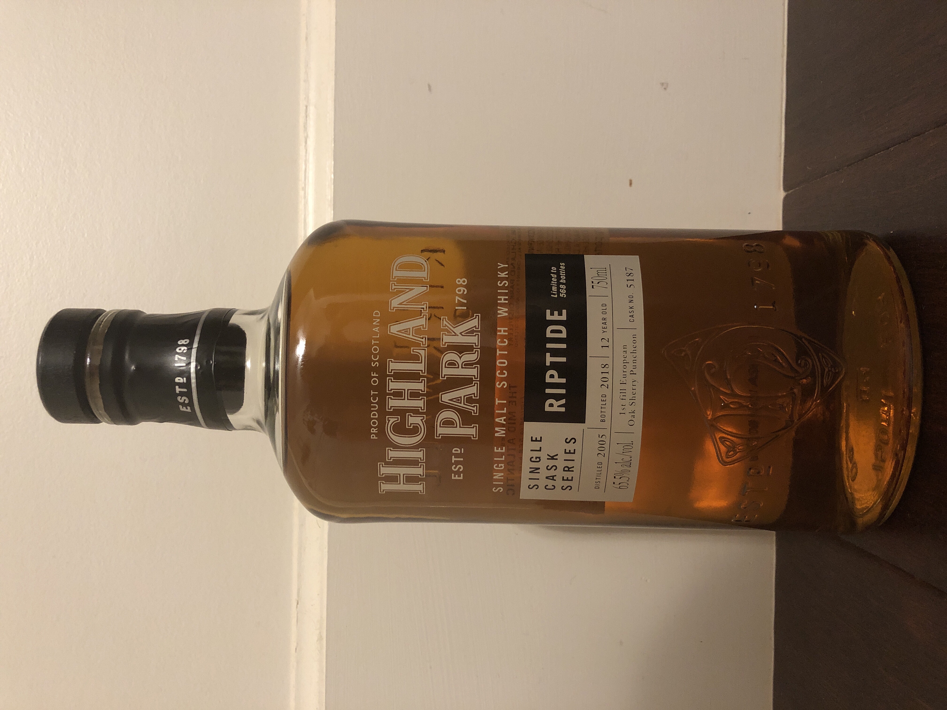 Highland Park Riptide Single Cask Series Series
