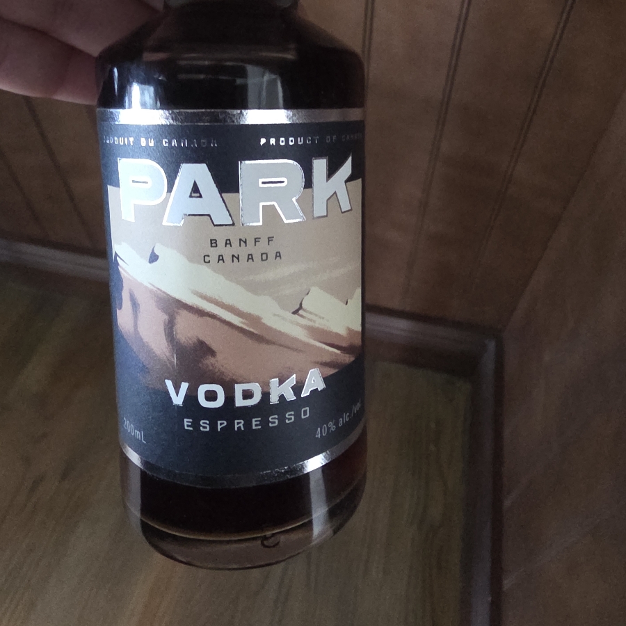 Park Banff Canada Espresso Vodka