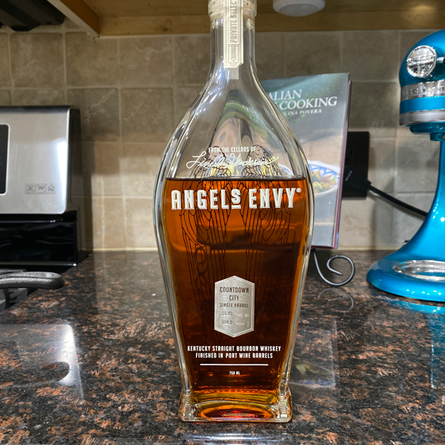 Angel's Envy Private Selection Single Barrel Bourbon Finished in Port Wine Barrels (Countdown City)