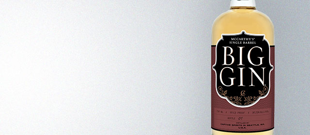Big Gin McCarthy's Single Barrel