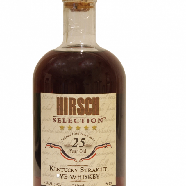 Hirsch Selection 25 Year Rye