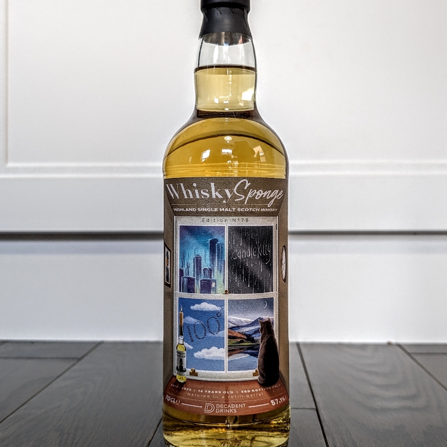 WhiskySponge Clynelish 2010 12 Year Single Malt Scotch Whisky