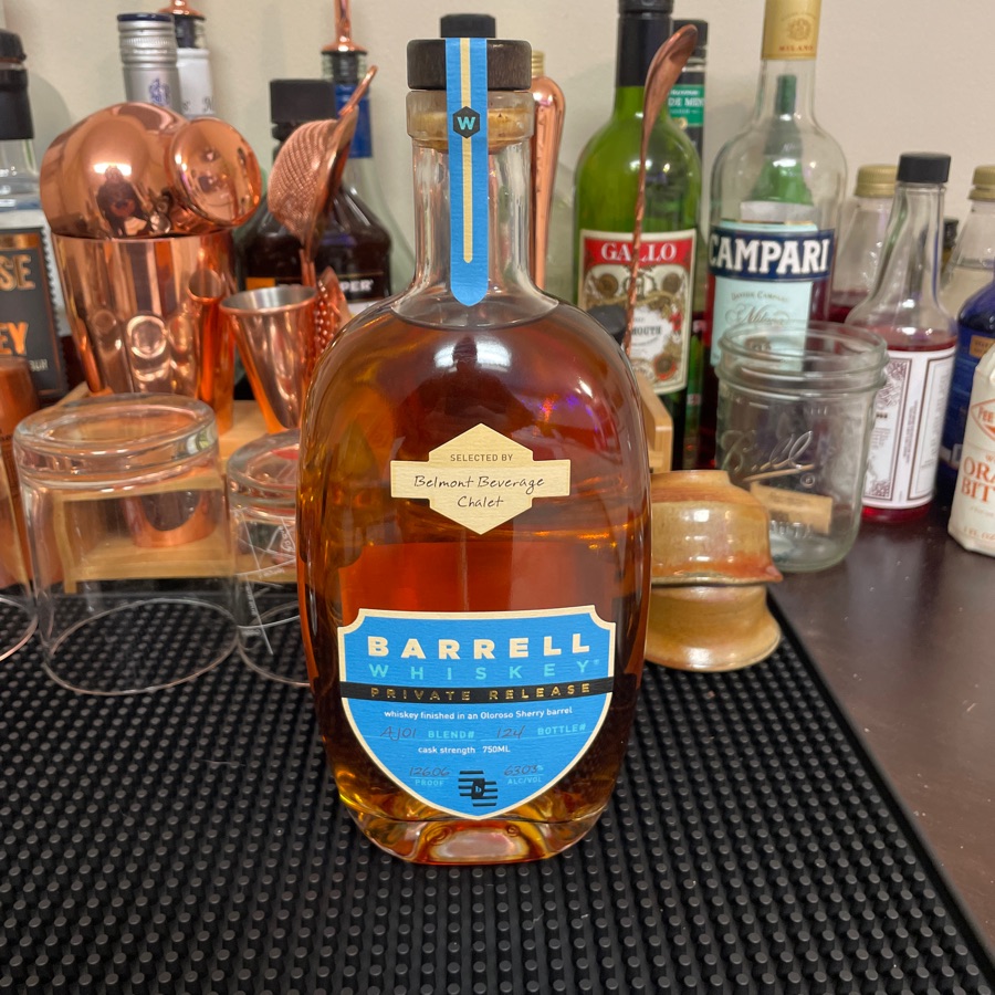 Barrell Whiskey Private Release AJ01