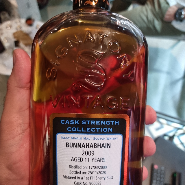 Bunnahabhain 2009, 11yo Signatory Vintage, Cask 900083