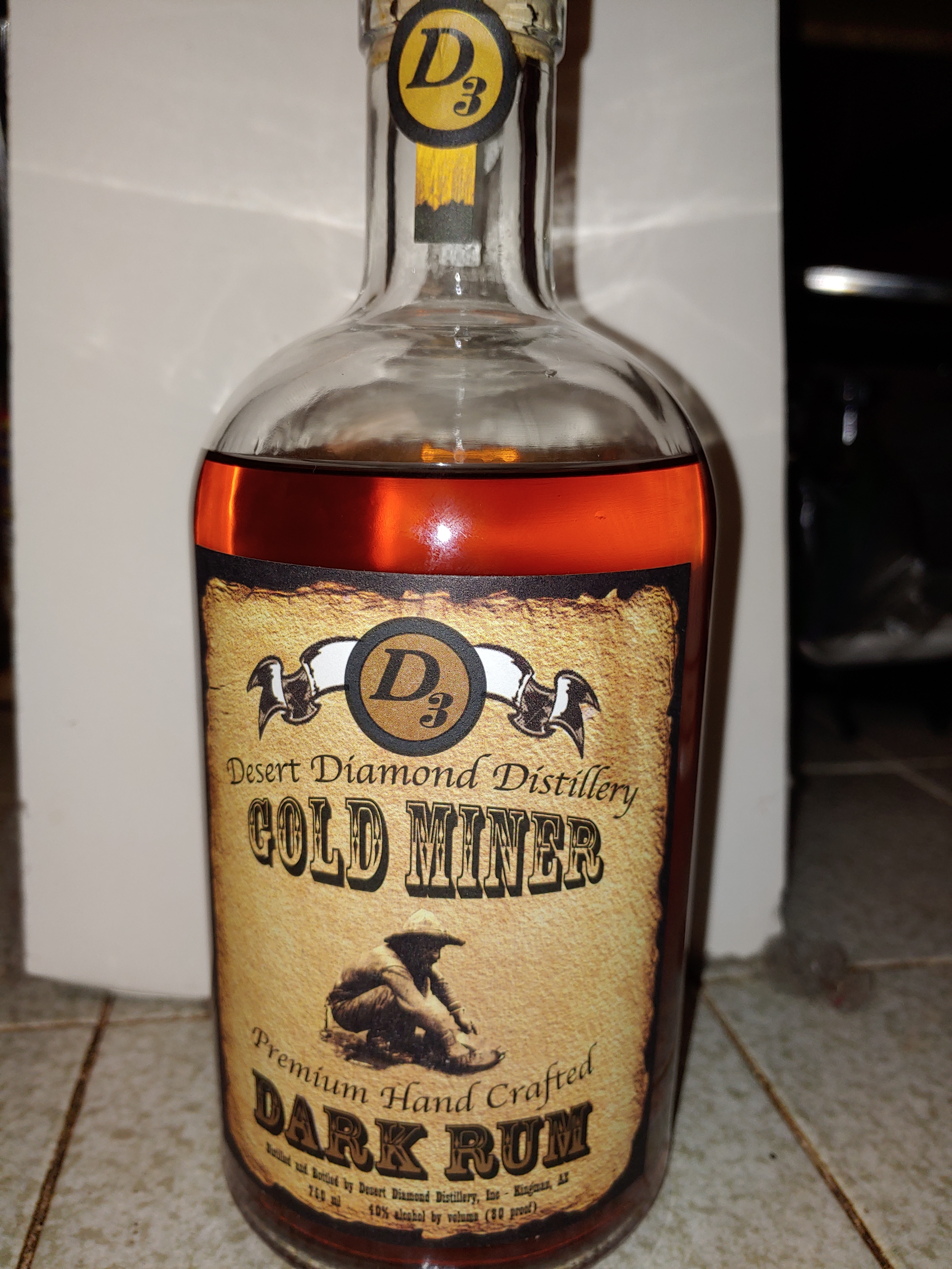 Gold Miner Dark Rum