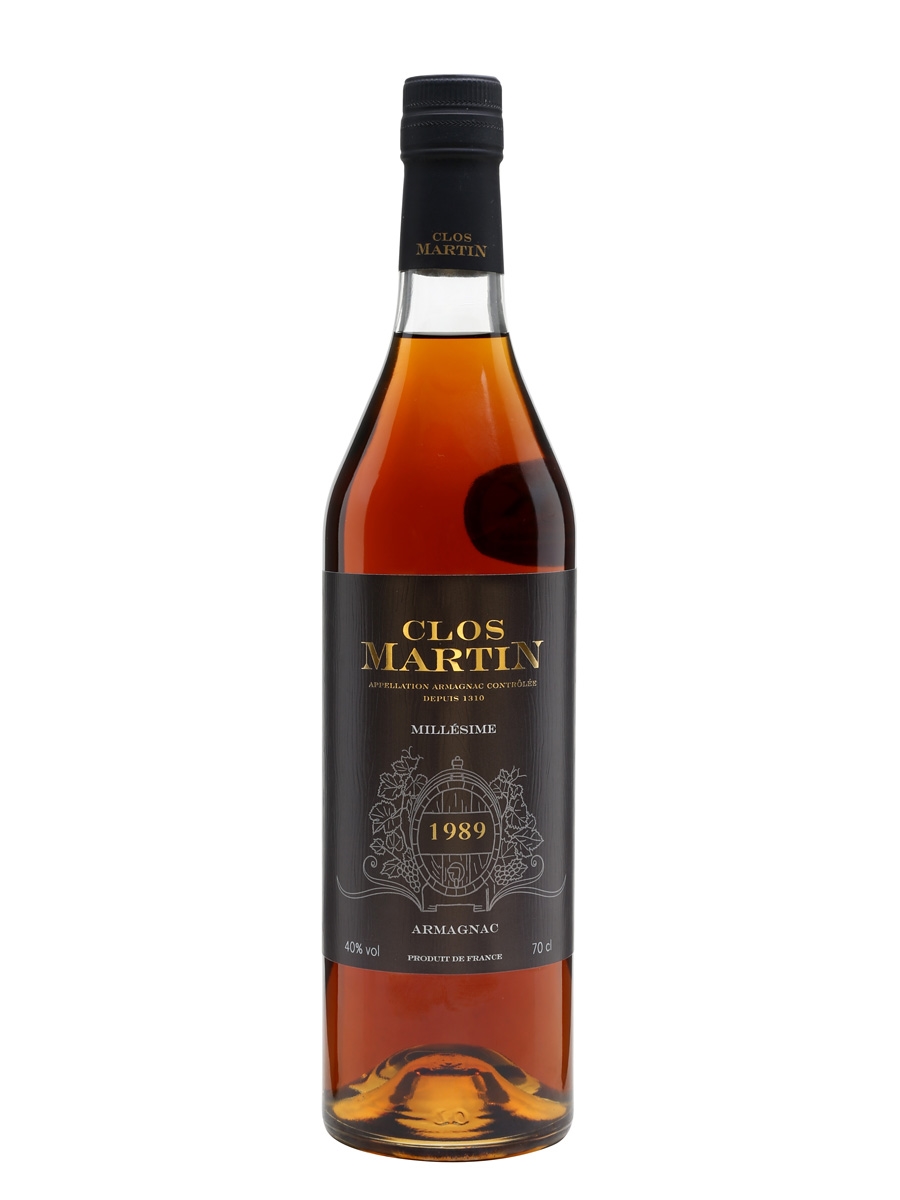 Clos Martin Folle Blanche Armagnac 1989