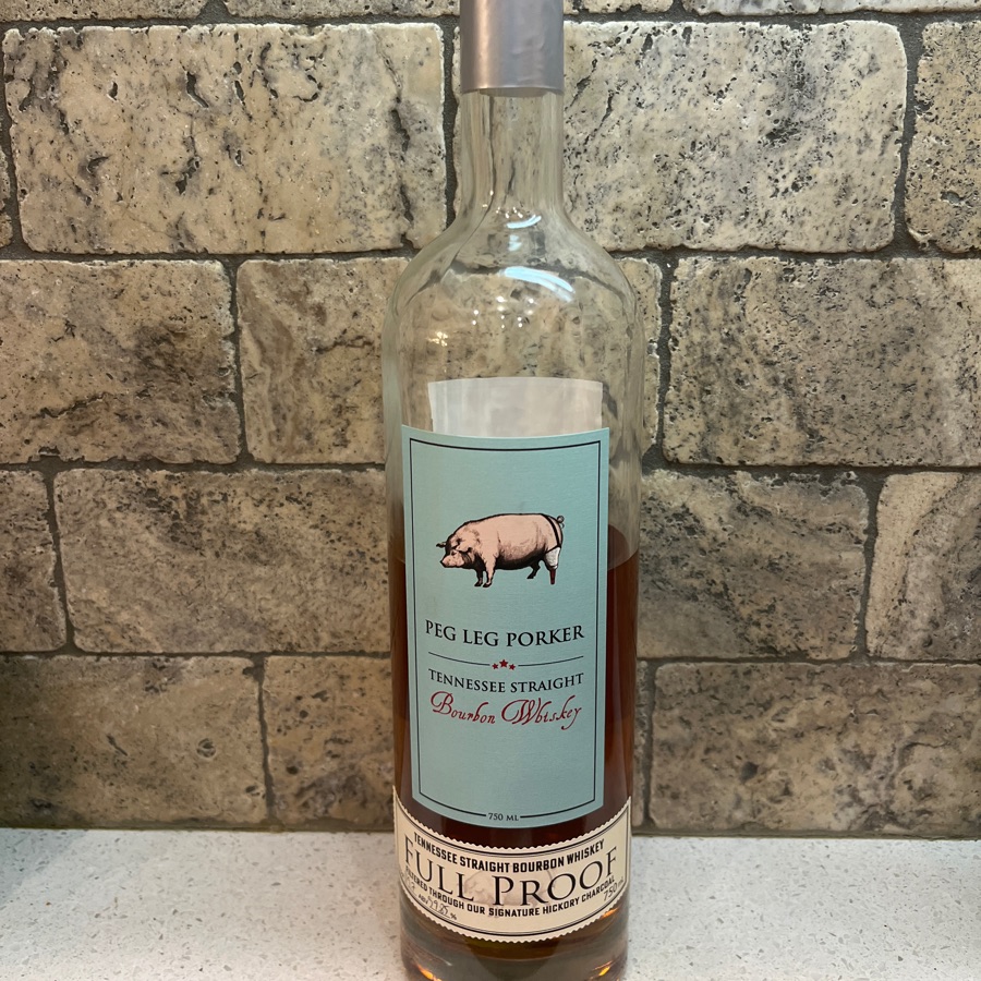 Peg Leg Porker Tennessee Straight Bourbon Full Proof
