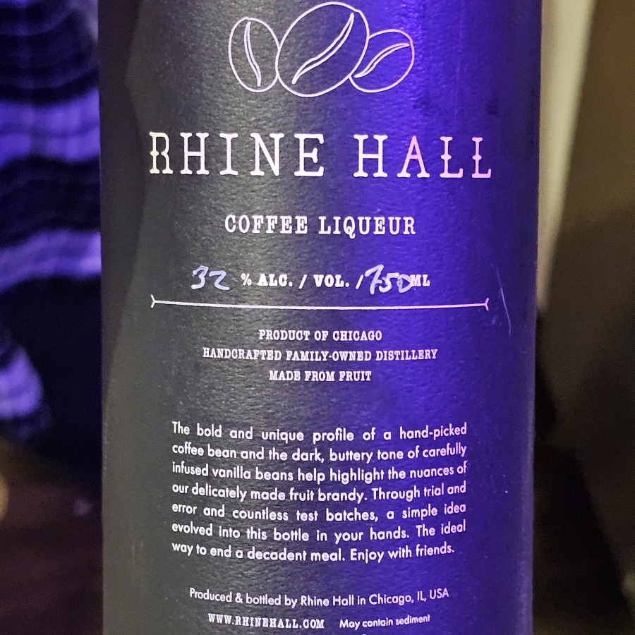 Rhine Hill Coffee Liqueur