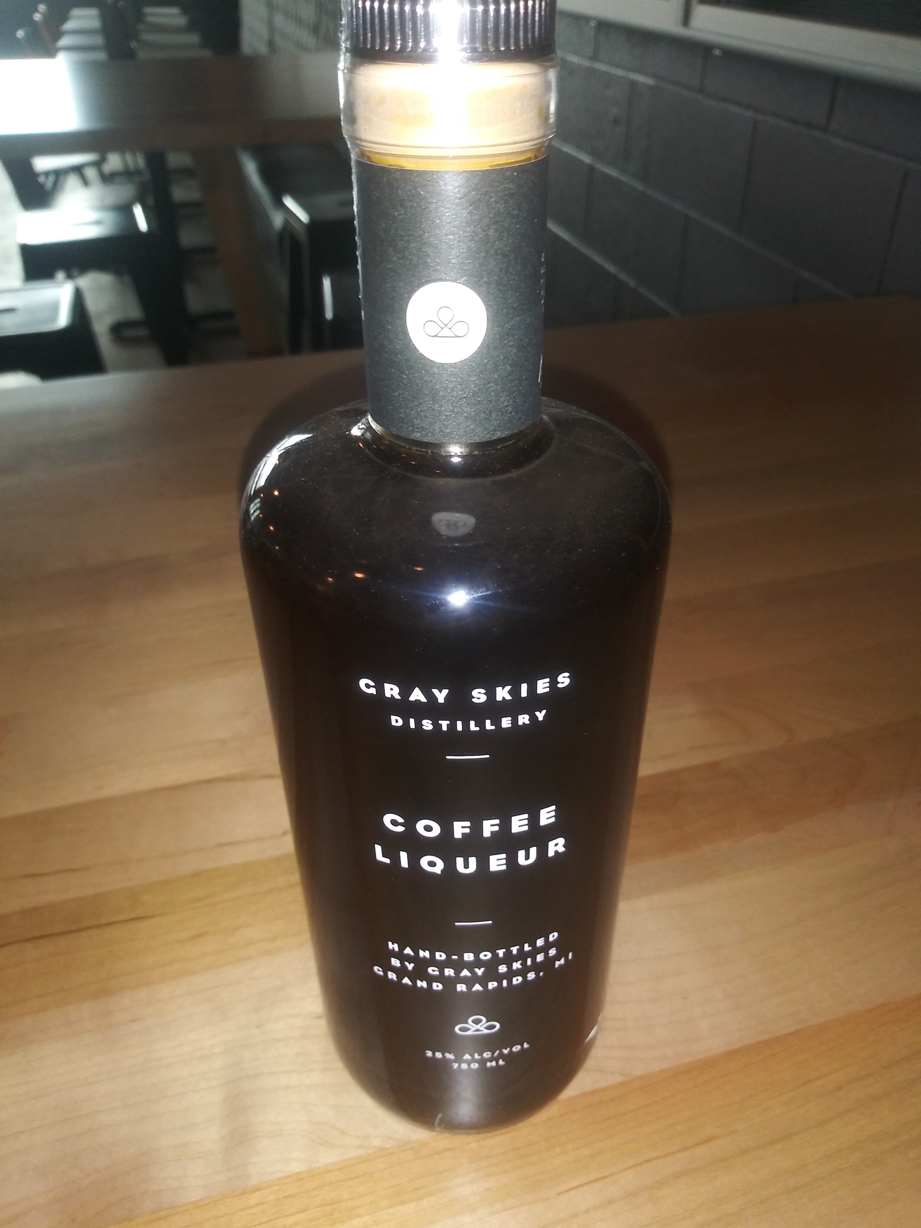 Gray Skies Coffee Liqueur
