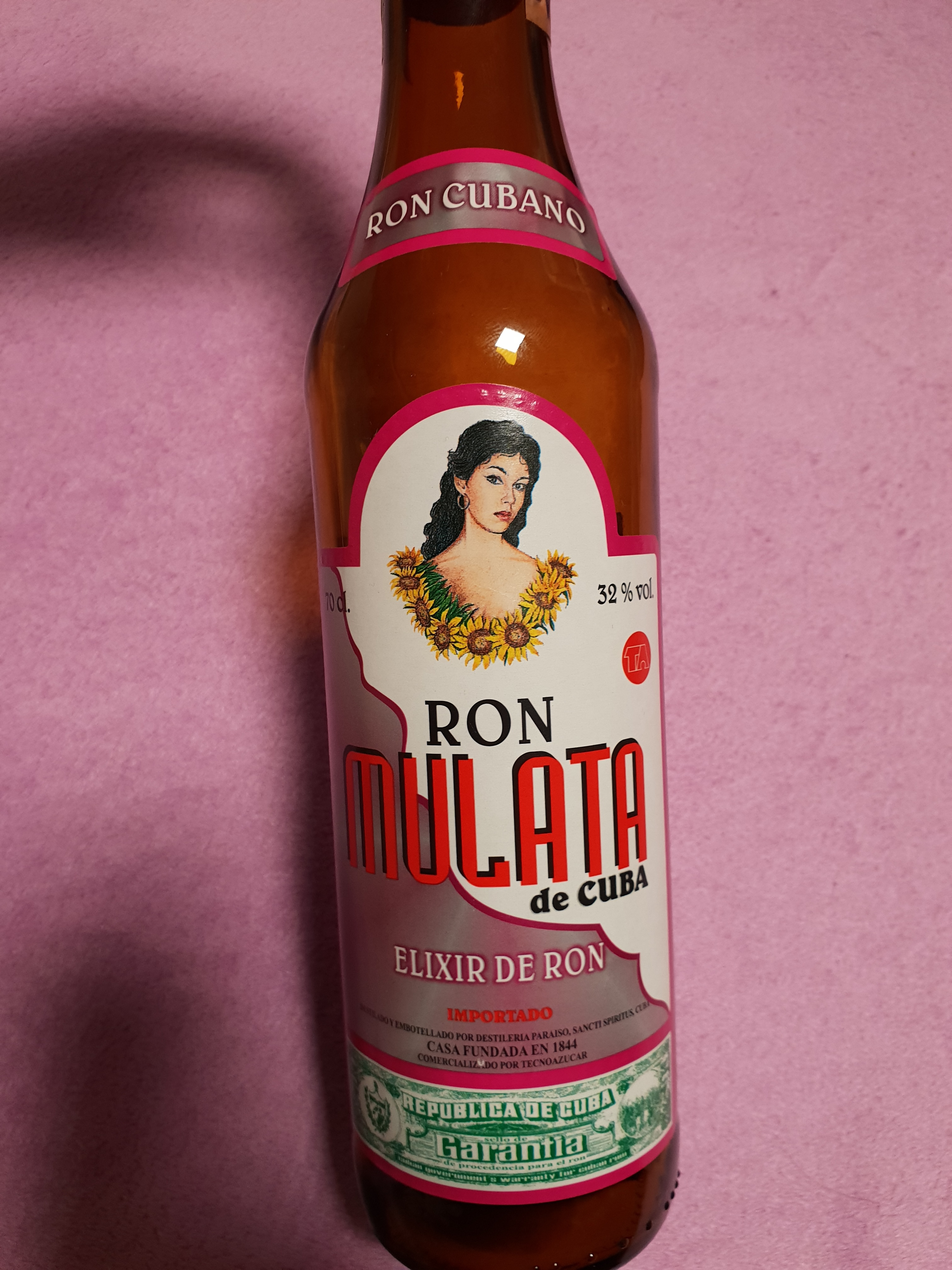 Ron Mulata de Cuba