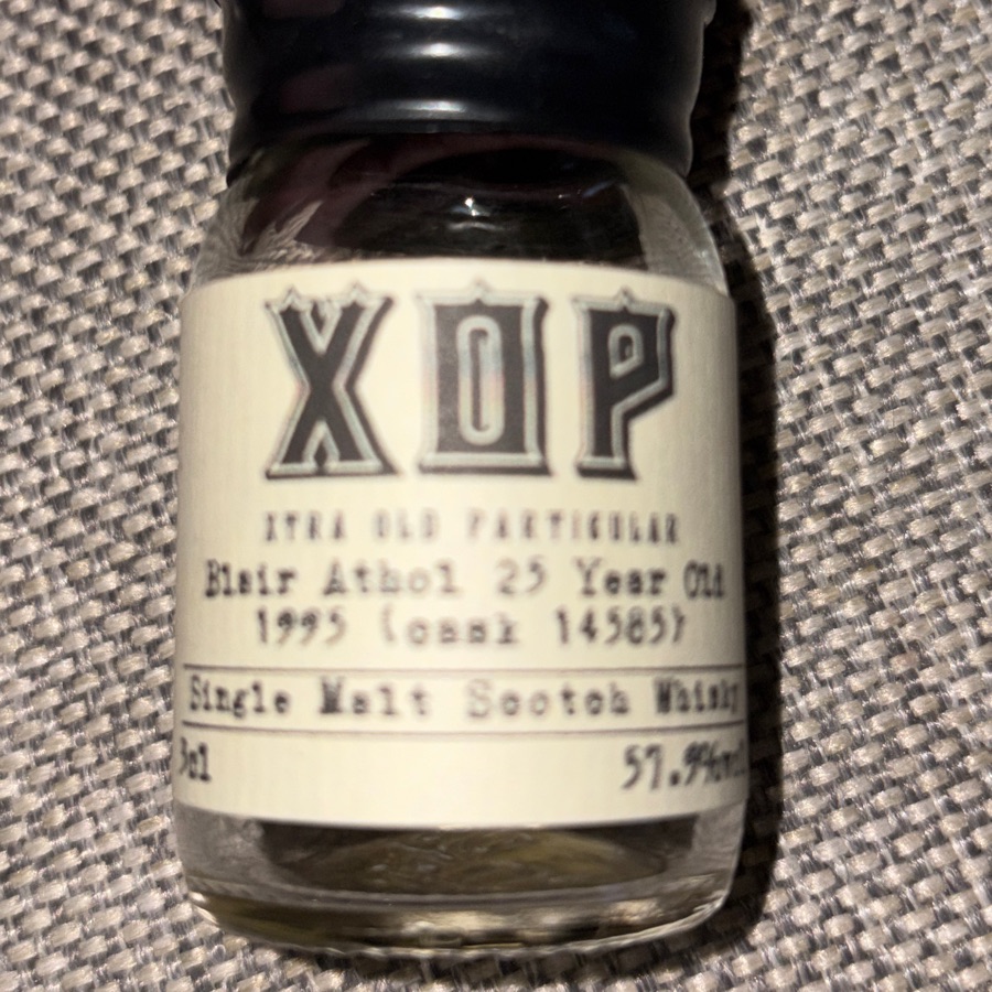 XOP Blair Athol 25 Year 1995 Cask 14585