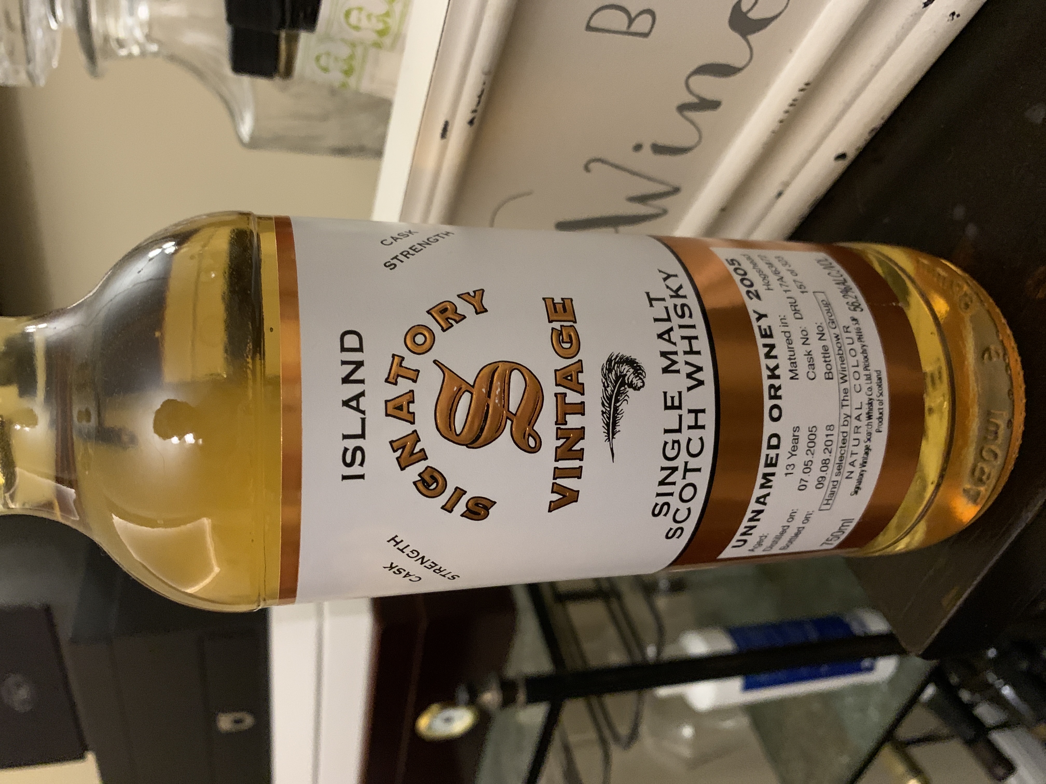 Unnamed Orkney 2005 13 Year Cask Strength (Signatory)