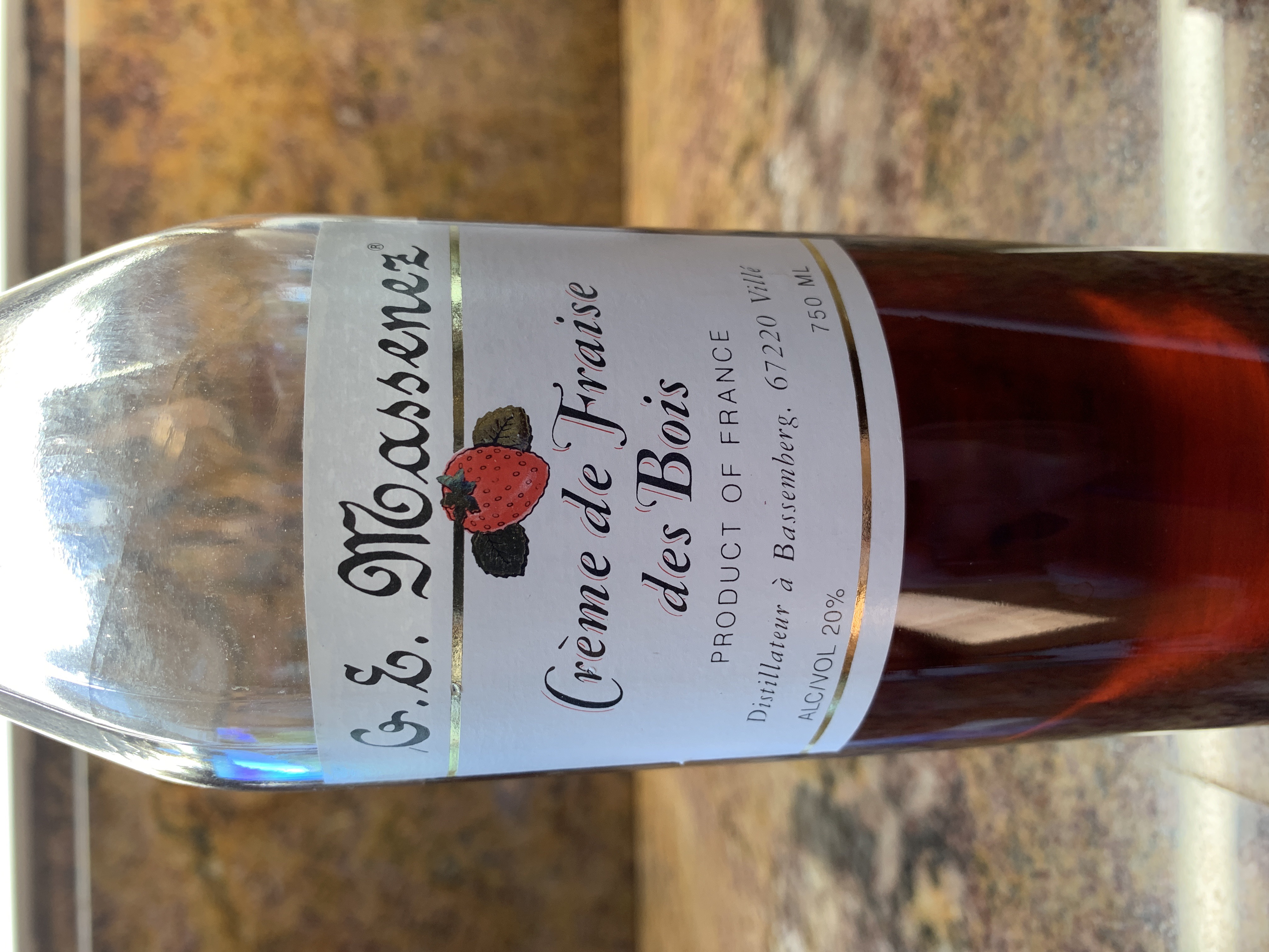 Massenez Creme de Wild Strawberry