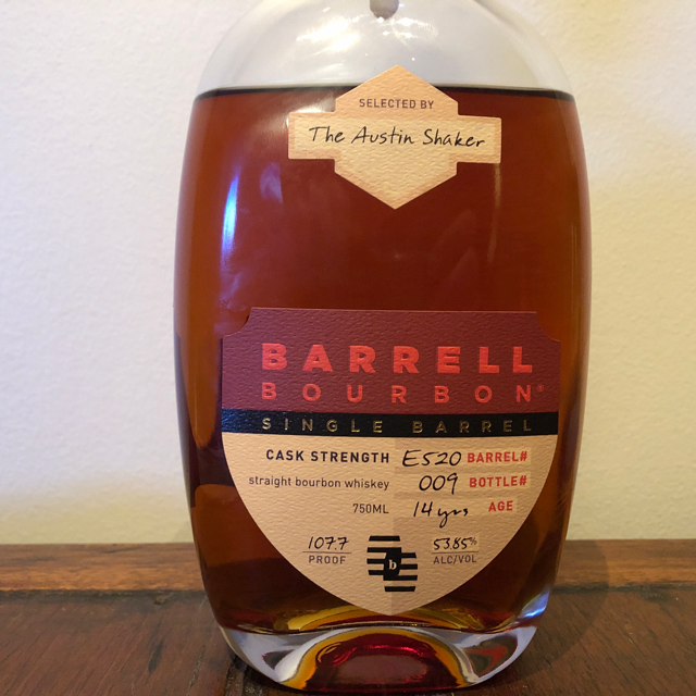 Barrell Bourbon Single Barrel #E520 (The Austin Shaker)