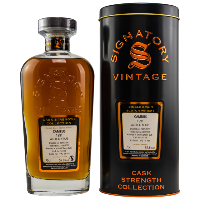 Cambus 30 1991 (The Signatory Vintage)