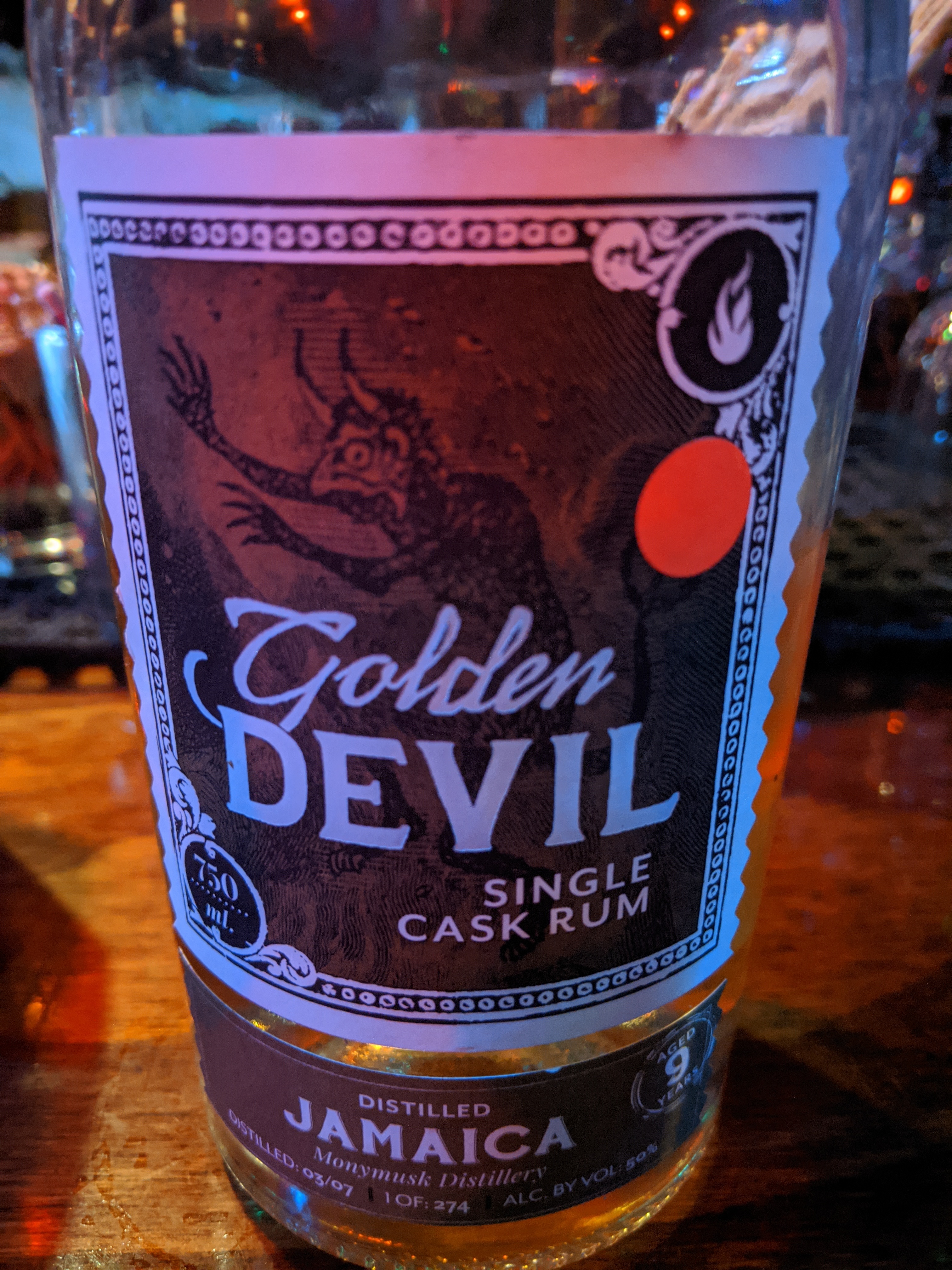 Golden Devil Single Cask Monymonk