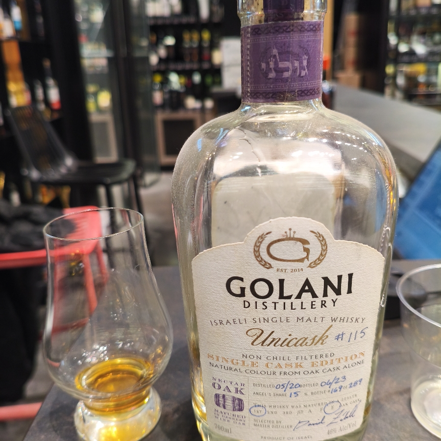 Golani - Unicask #115 - 1st fill European Cask - Shani Dessert Wine