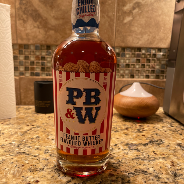 PB & W Peanut Butter Flavored Whiskey