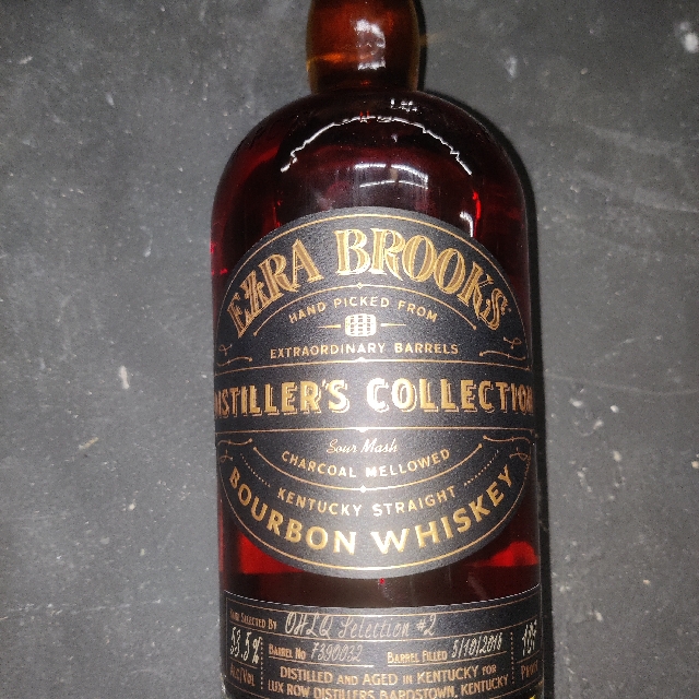 Ezra Brooks Distillers Collection OHLQ Selection #2 Barrel #7390032