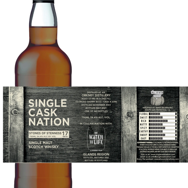 Single Cask Nation, Stones of Stenness, Highland Park 17 Year Old