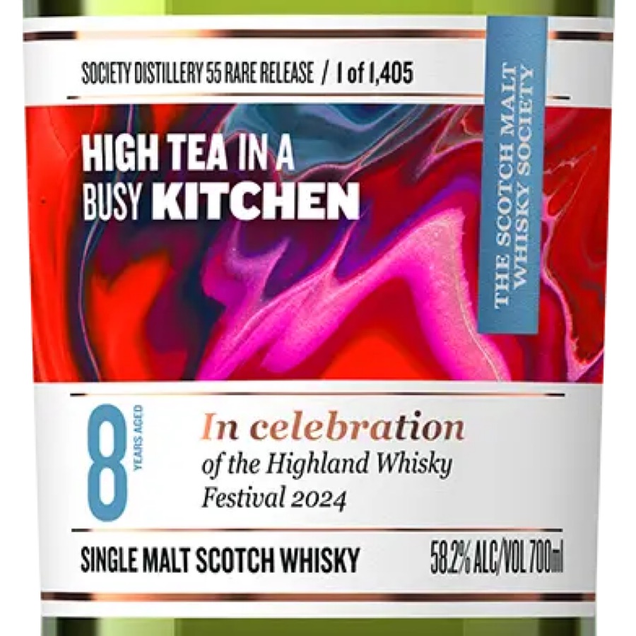SMWS 55 Rare Release (High Tea in a Busy Kitchen)