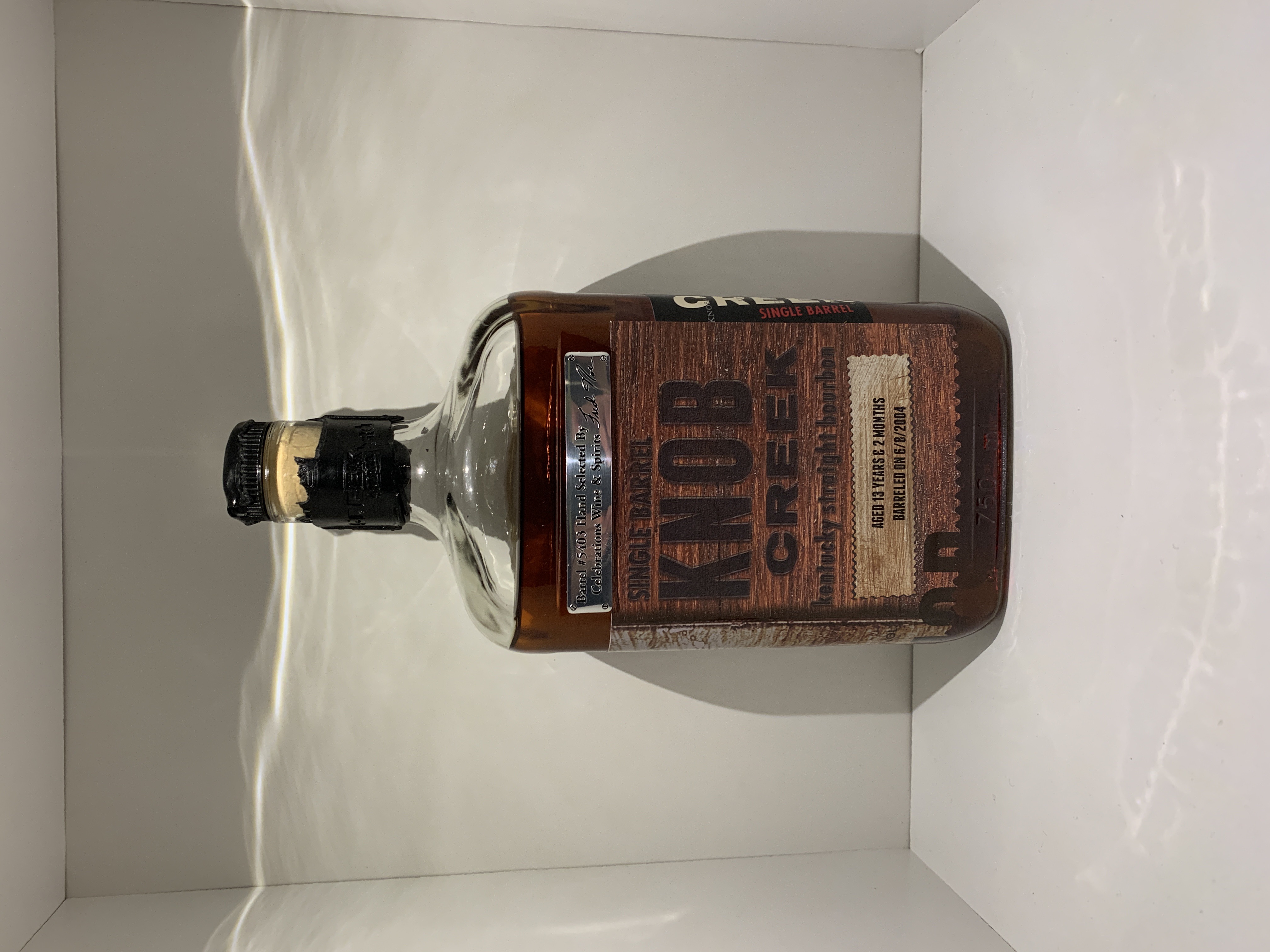 Knob Creek Single Barrel Select Bourbon Barrel #5403 (Celebrations Wine & Spirits)