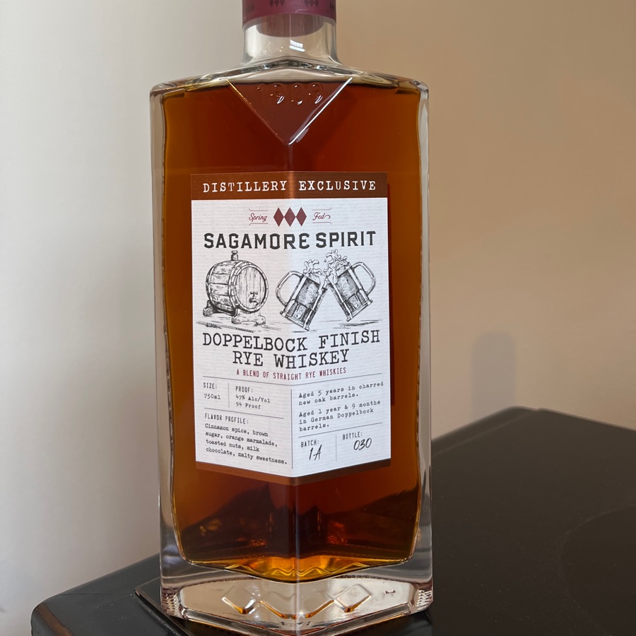 Sagamore Spirit Distillery Exclusive Doppelbock FInish Rye Whiskey (2023)